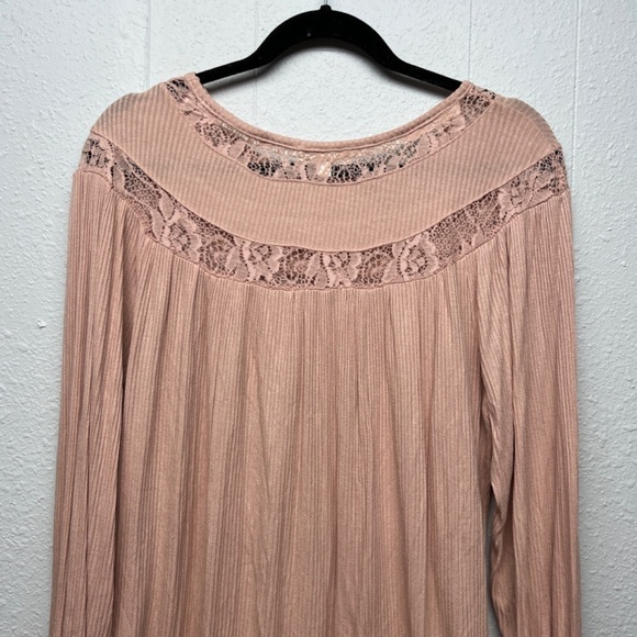 Coco+Jaimeson Lace Flowy Top Womens Large Casual Workwear Party Elegant Stretch - Picture 8 of 12